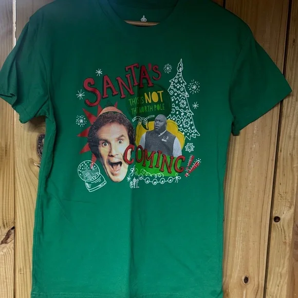 ELF Green Short Sleeve Tee - Picture 1 of 3
